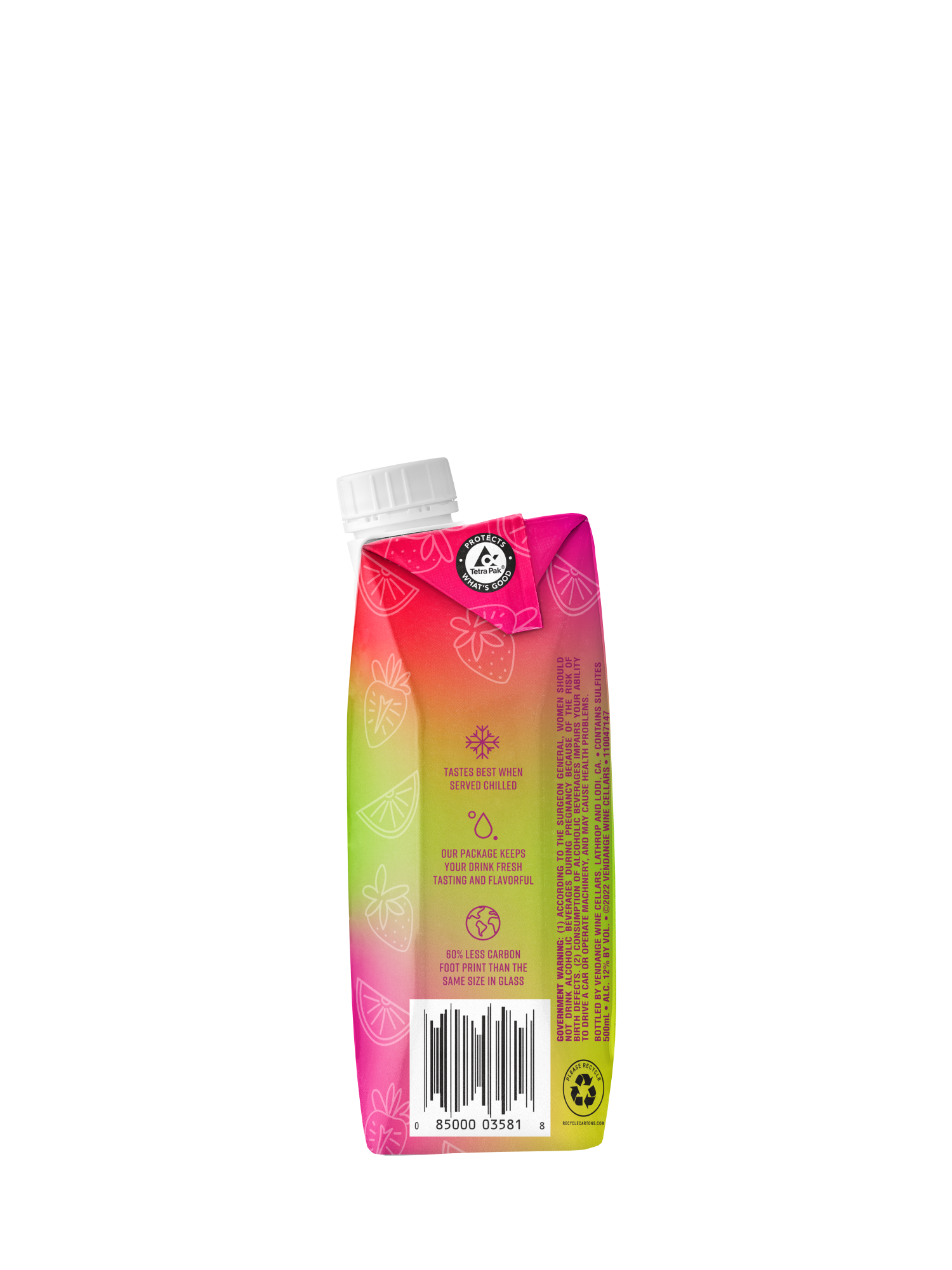 ViBE by Vendange Strawberry Limeade 500ML image number 2