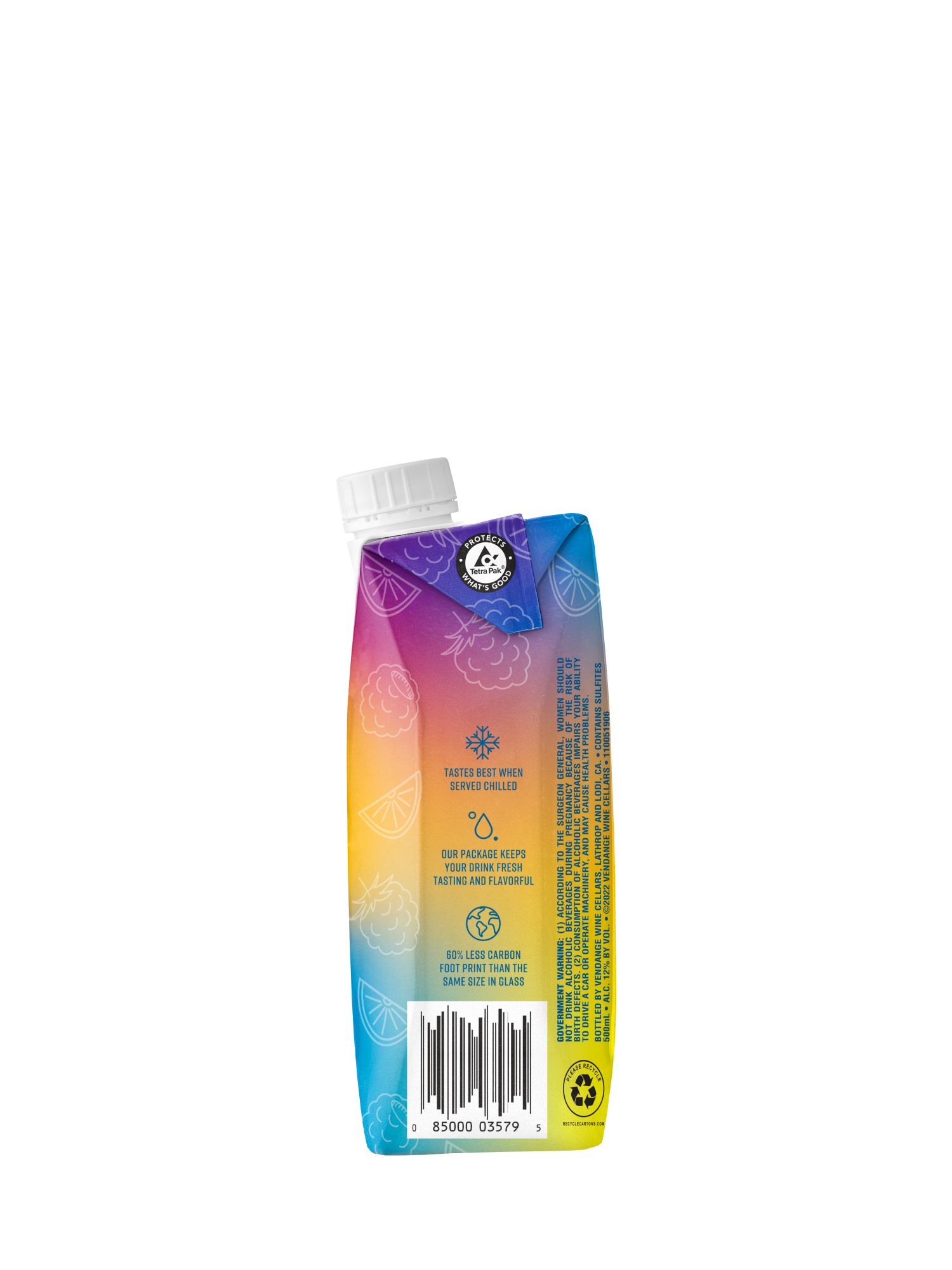ViBE by Vendange Blue Raspberry Lemonade 500ML image number 5